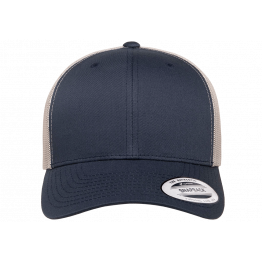 Кепка FlexFit 6606T Retro Trucker - Navy/Silver