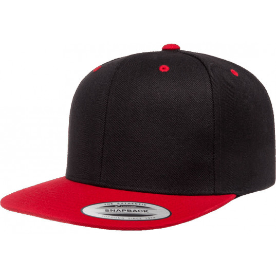 Кепка FlexFit 6089MT - Classic Snapback Black/Red Кепка FlexFit 6089MT - Classic Snapback Black/Red